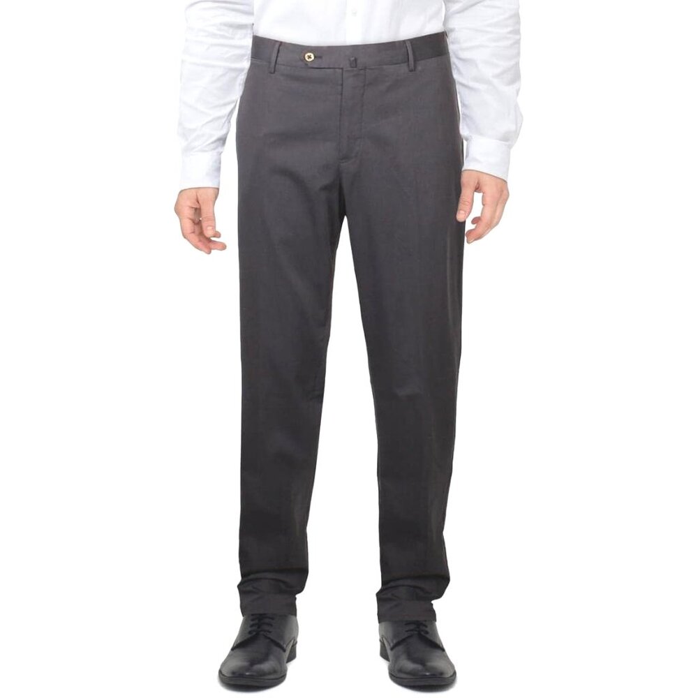 NWT Torin Opificio TO Mens Size 32 36 38 Gray Flat Front Stretch Chino Pants NEW